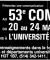 Affiche promotionnelle du 53e congr&egrave;s de l'ACFAS &copy; Service des archives de l'UQAM