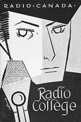 Affiche de l'&eacute;mission radiophonique Radio-Coll&egrave;ge &copy; Archives de l'Universit&eacute; de Montr&eacute;al