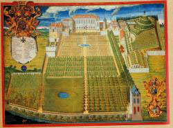 Jardin du roi &agrave; Paris au XVIIe &copy; BnF