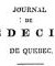Journal de m�decine qu�becquois